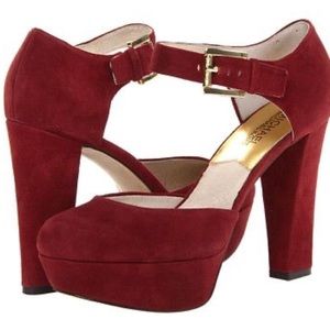 Ankle Strap in Cinnabar